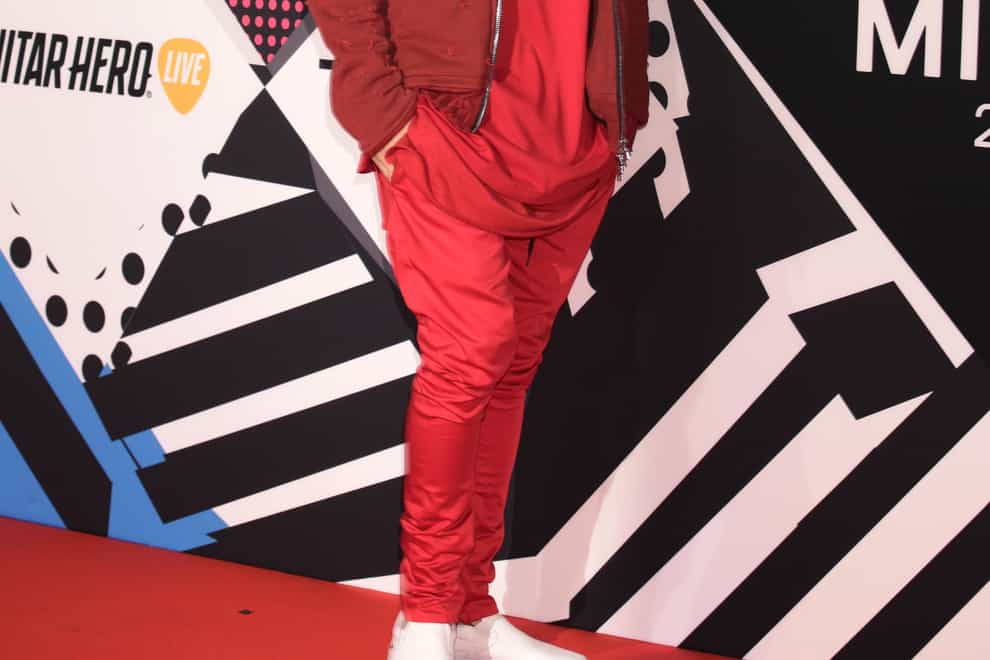 Justin Bieber attending the MTV European Music Awards (Yui Mok/PA)