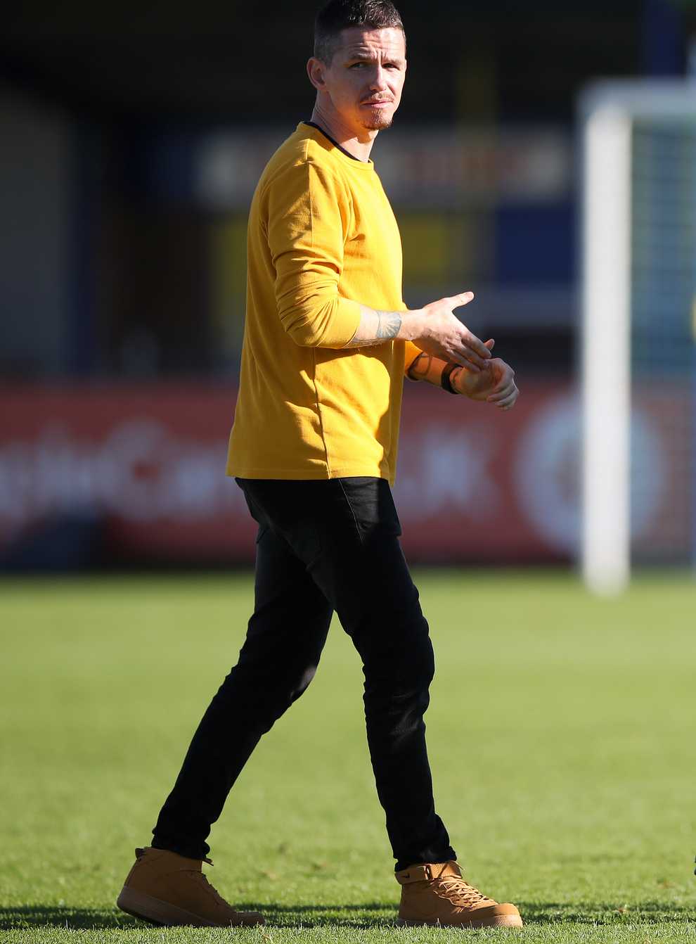 Marc Skinner was appointed at Manchester United Women (Nick Potts/PA)