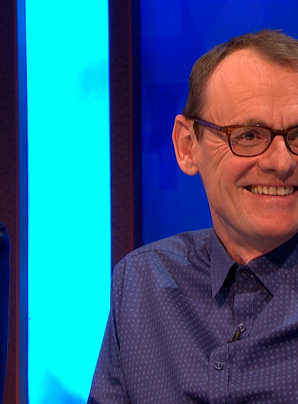 Sean Lock on an episode of 8 Out of 10 Cats Does Countdown. The comedian has died from cancer at the age of 58 (Channel 4/PA)
