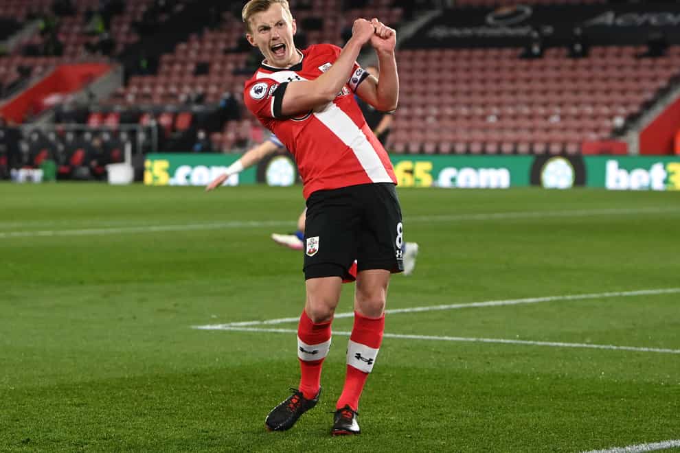James Ward-Prowse has been with the Saints since he was eight (Neil Hall/PA)