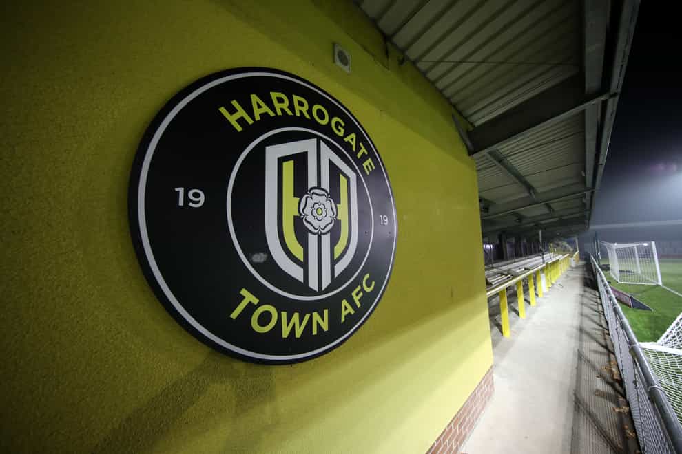 Harrogate return to action this weekend (Danny Lawson/PA)