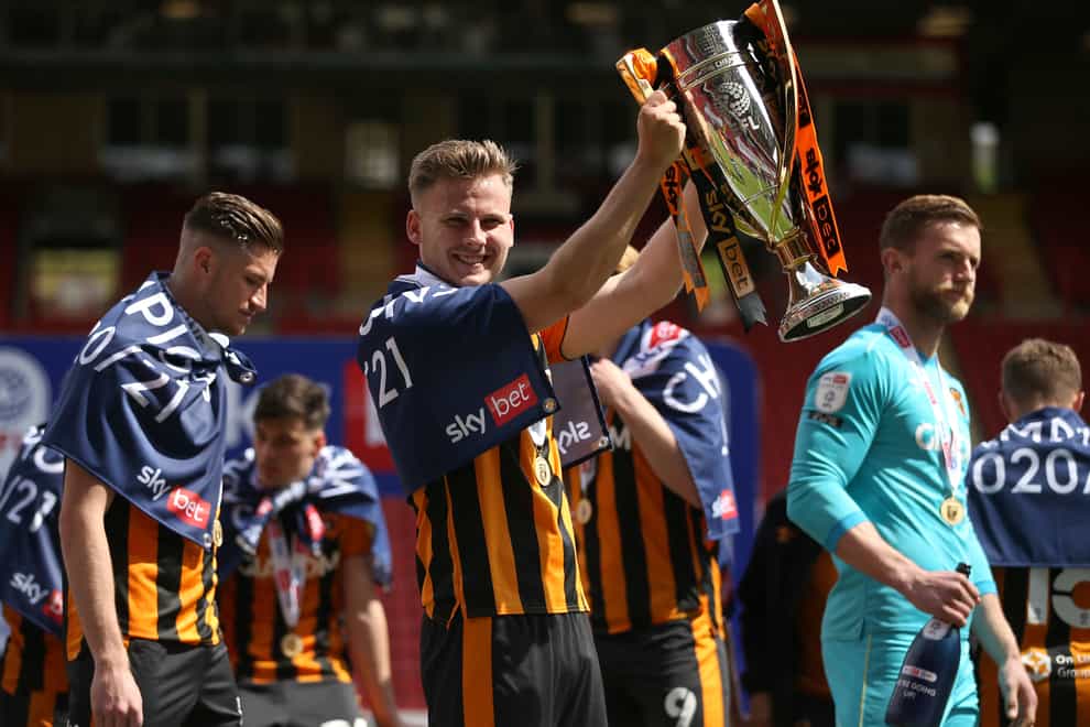 James Scott helped Hull to the League One title (Steven Paxton/PA)
