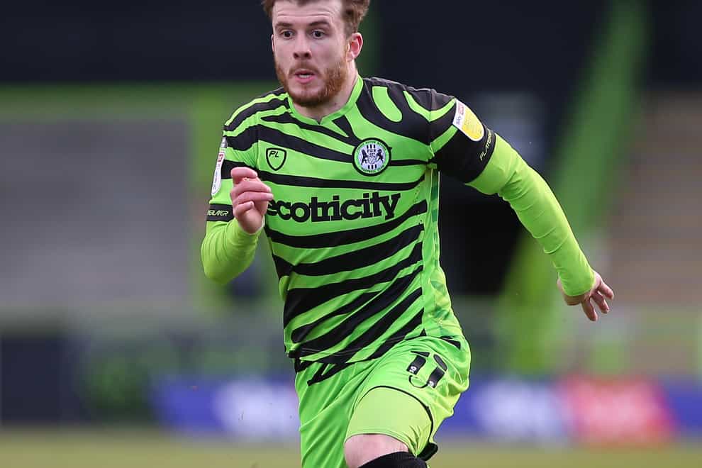 Nicky Cadden starred for Forest Green (Nigel French/PA)