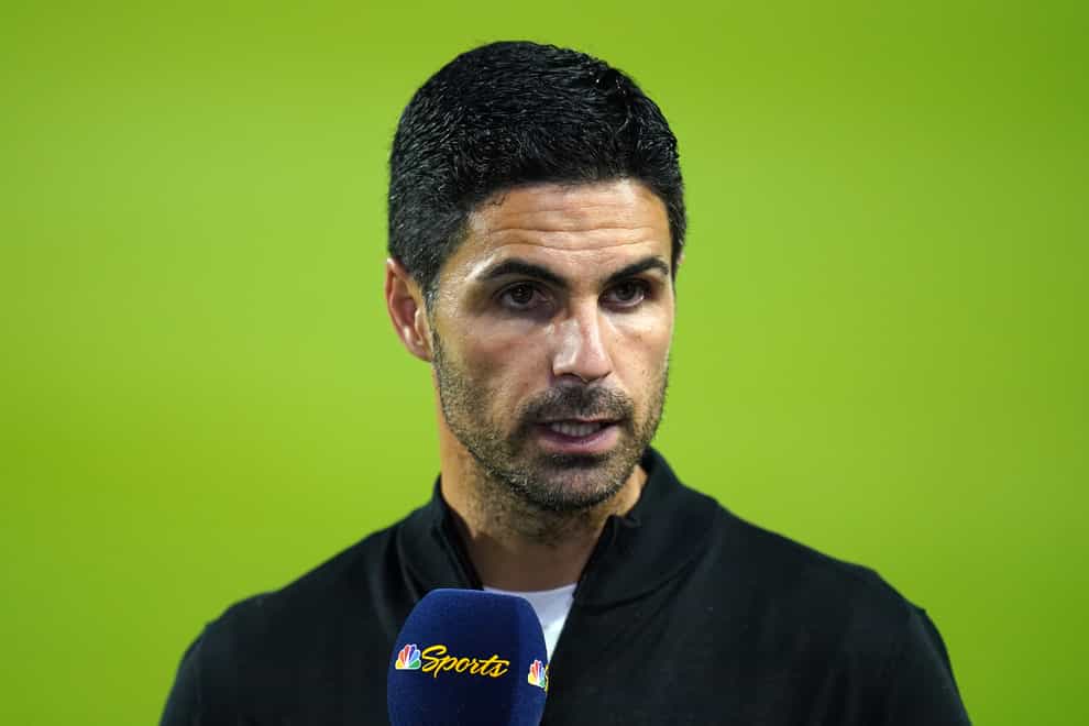 Problems are already mounting for Arsenal manager Mikel Arteta after two defeats and players missing through injury and illness (Nick Potts/PA Images).