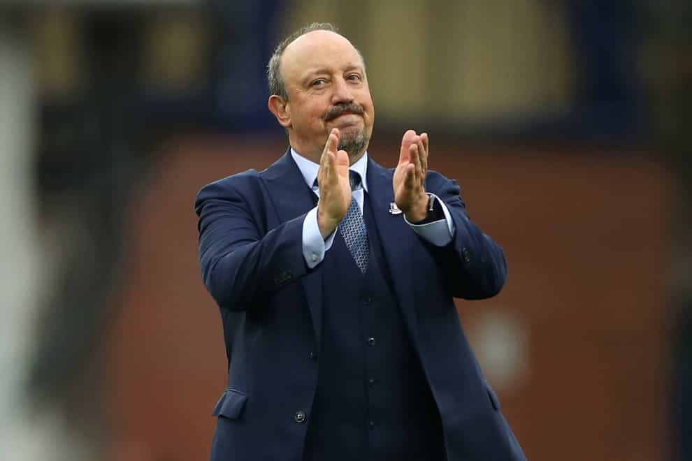 Rafael Benitez has been pleased with Everton’s start to the season (Bardley Collyer/PA)