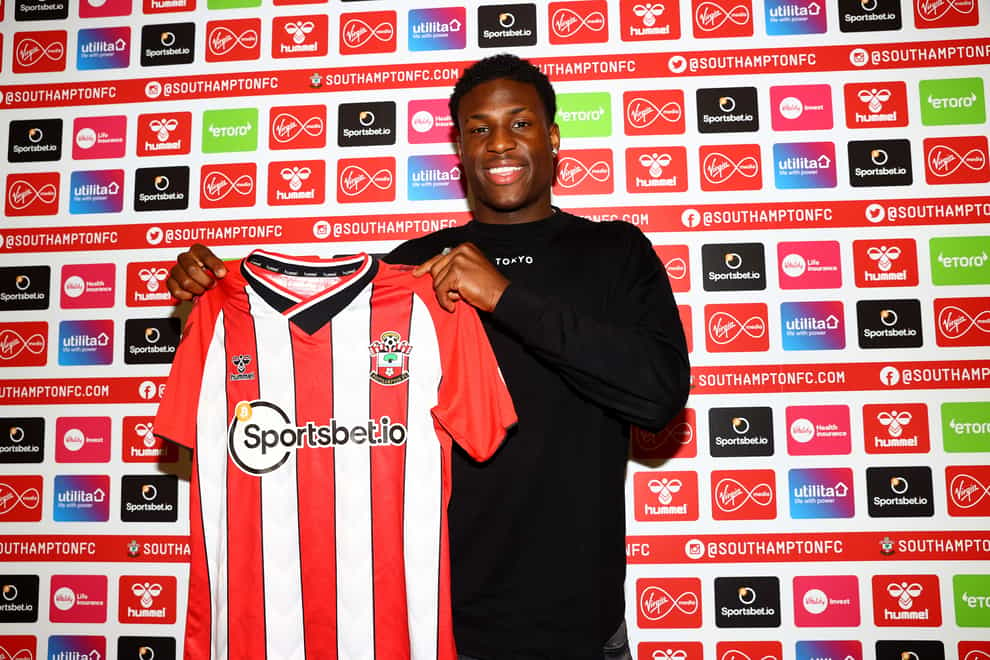 Southampton have signed highly rated teenager Thierry Small from Everton (Southampton FC/PA handout)