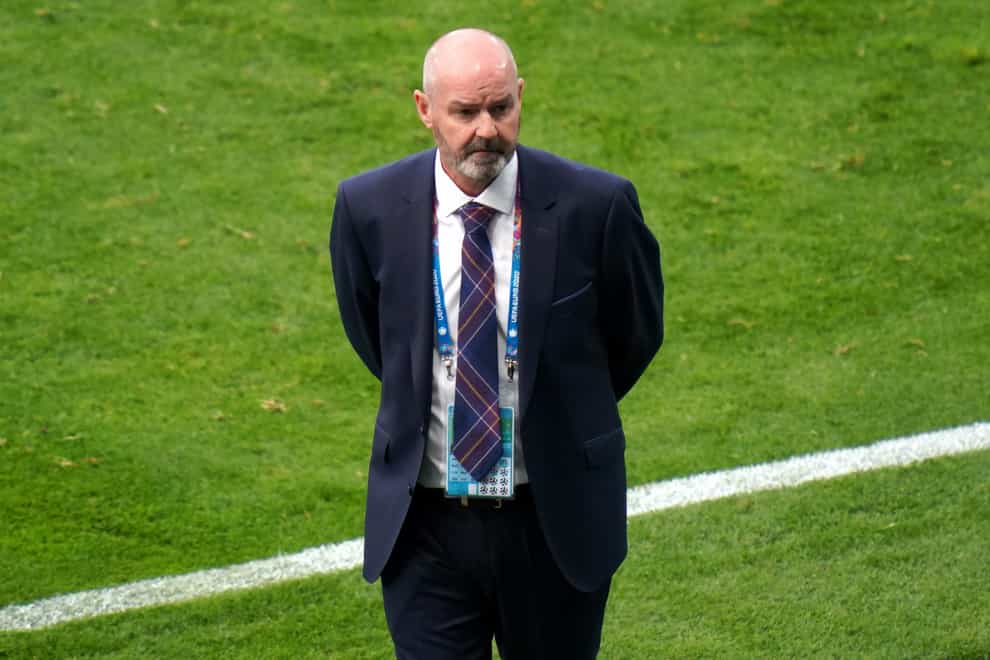 Scotland manager Steve Clarke signs contract extension (Jane Barlow/PA)