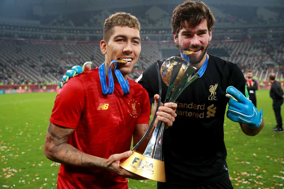 Roberto Firmino (left) and Alisson (right) were expected to be involved with Brazil (Adam Davy/PA)