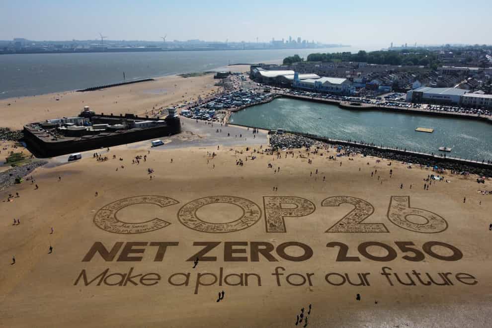 The Government has set out ambitious targets for net-zero ahead of the Cop26 summit in Glasgow (Peter Byrne/PA)