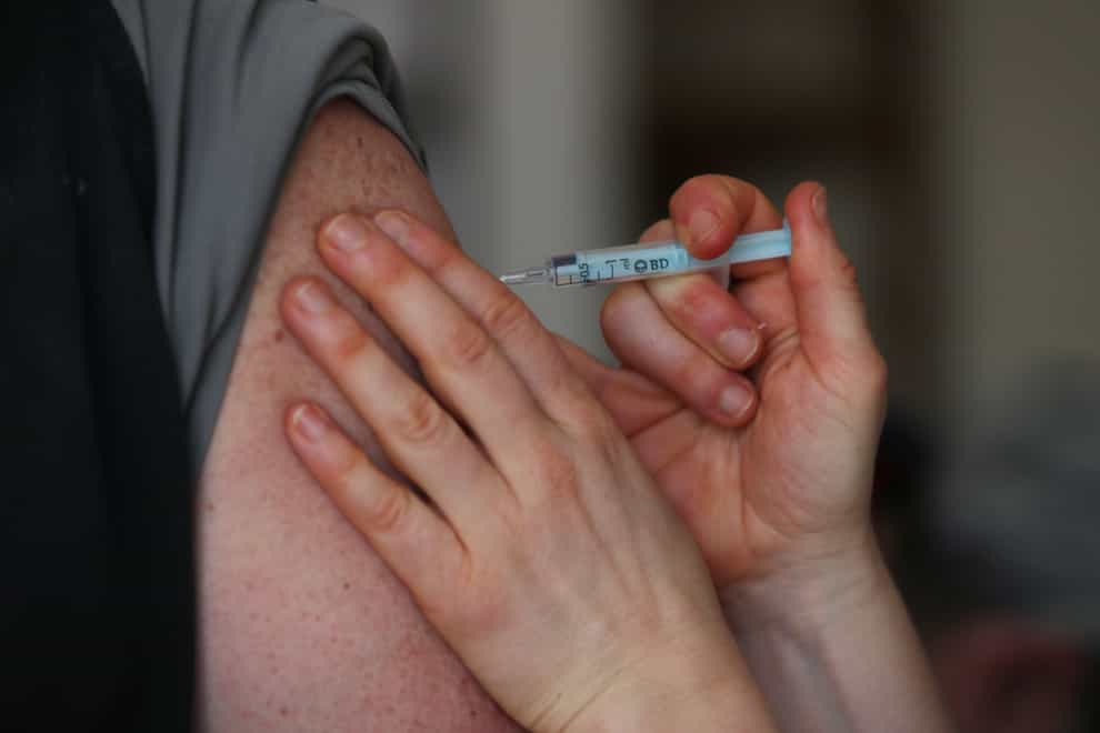 Covid-19 vaccine protection waning in those first vaccinated, study suggests (Nick Potts/PA)