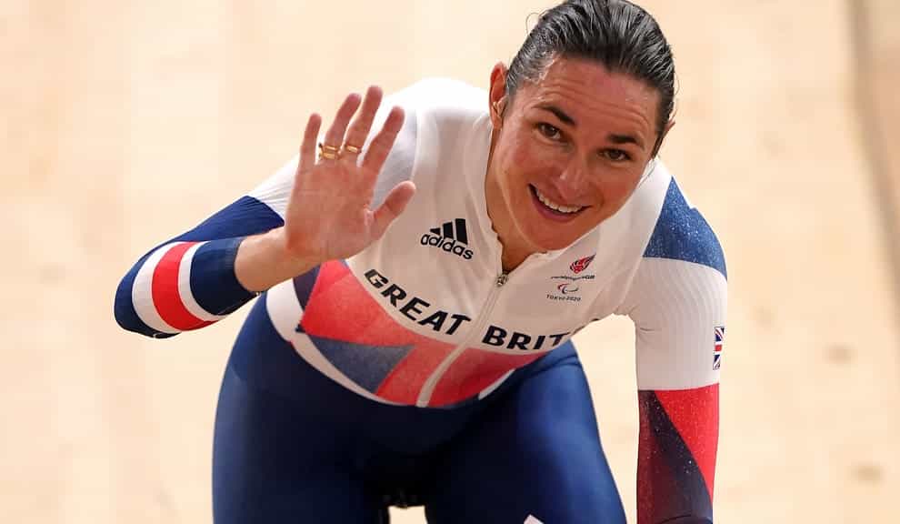 <p>Sarah Storey kicks off with GB’s first Paralympic gold medal</p>