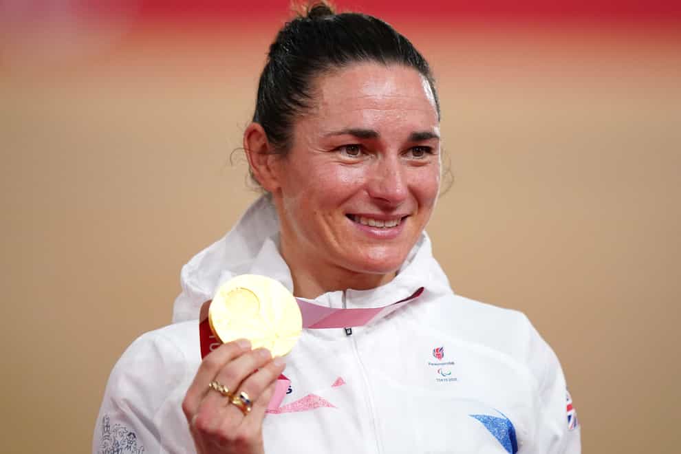 Dame Sarah Storey claimed her 15th Paralympics gold medal at the Tokyo Games (Tim Goode/PA)