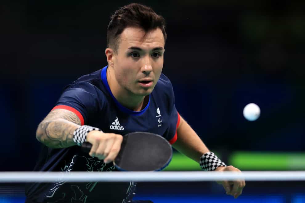 Great Britain’s Will Bayley won table tennis gold in Rio (Adam Davy/PA)