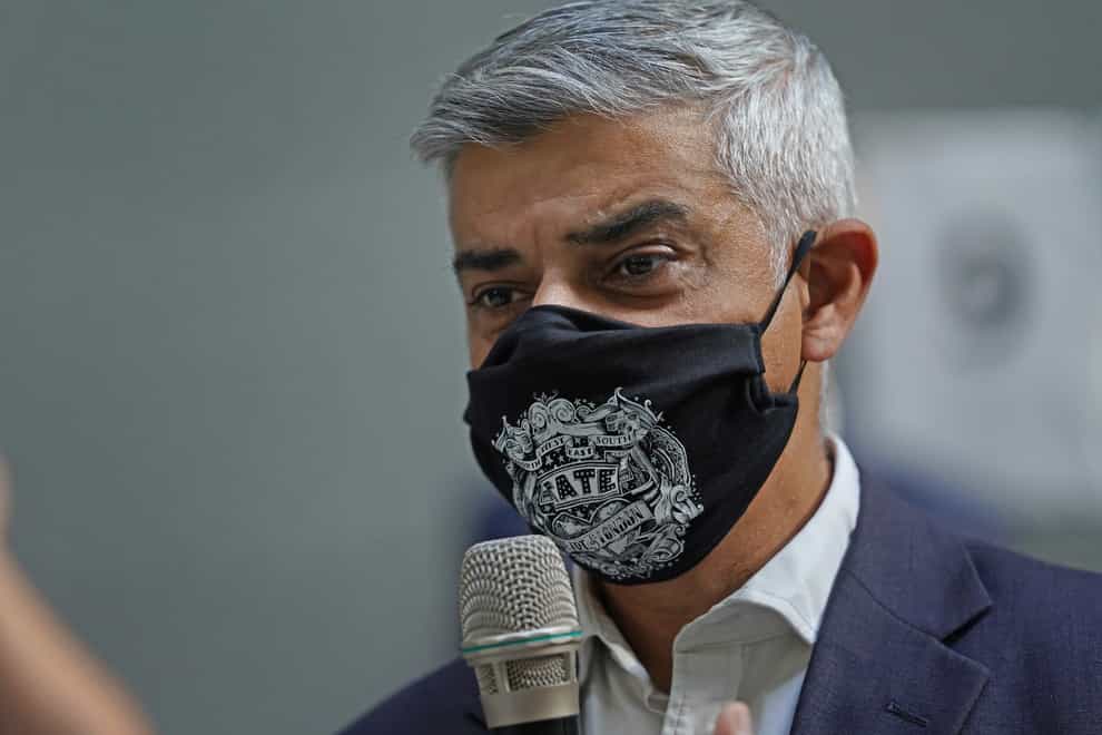 London Mayor Sadiq Khan has said he will expand his new Right to Buy-back fund to help councils purchase homes which could be used to resettle families arriving from Afghanistan (Kirsty O’Connor/PA)