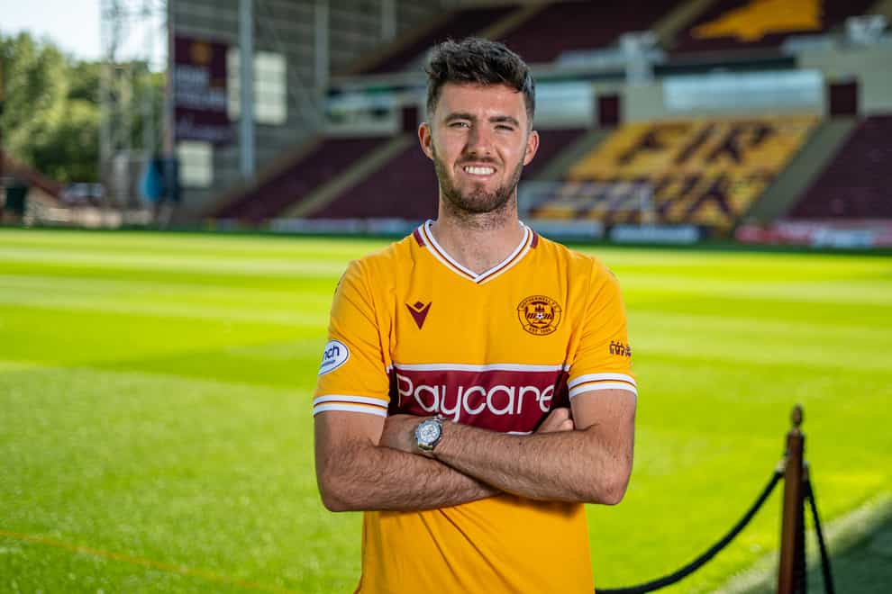 Sean Goss has signed a two-year contract (Motherwell FC/PA)