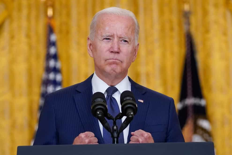 President Joe Biden speaks about the bombings (Evan Vucci/AP)