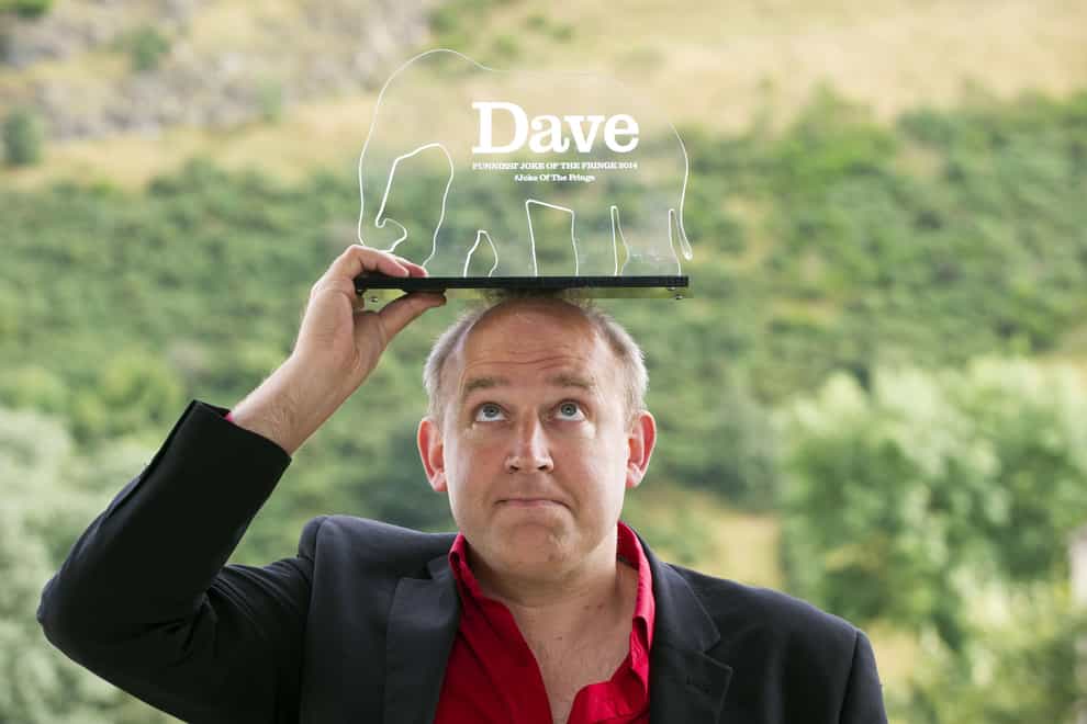 Tim Vine is among the comedians featured in the video (Lesley Martin/Dave/PA)