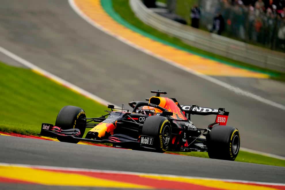 Max Verstappen set the pace (Francisco Seco/AP)
