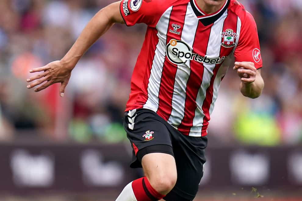 Ralph Hasenhuttl has heaped both praise and caution on Tino Livramento (pictured) after a fine start at Southampton (Andrew Matthews/PA)