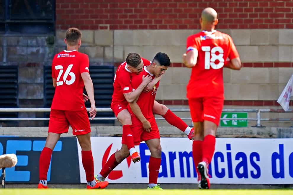 Ruel Sotiriou netted for Leyton Orient in their win over Bradford (Victoria Jones/PA)