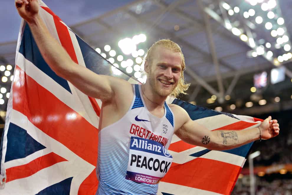 Great Britain’s Jonnie Peacock is seeking more Paralympic success (Victoria Jones/PA)
