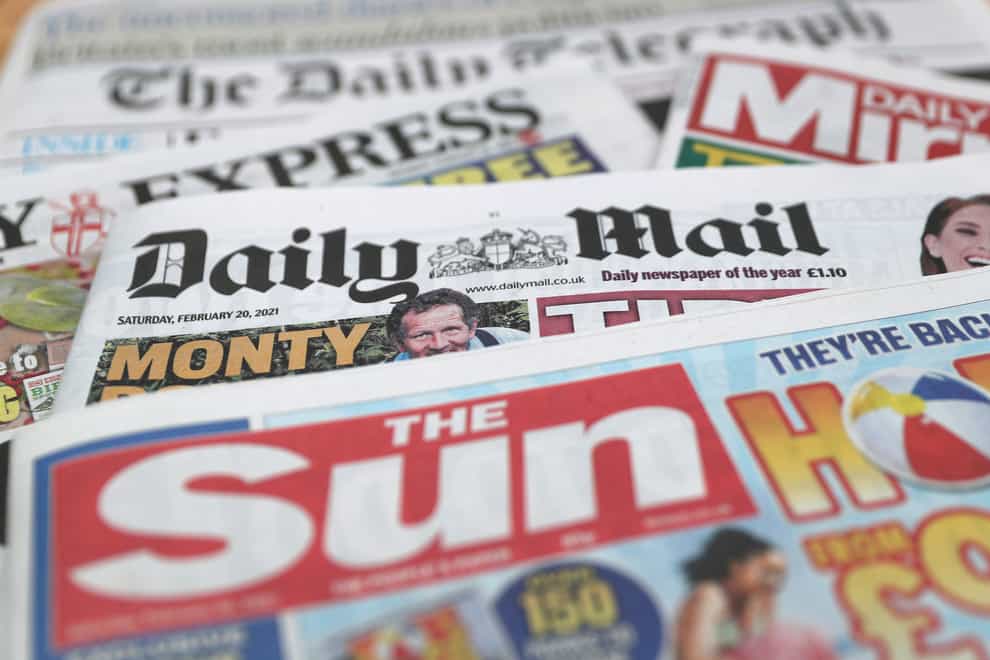 What the papers say – August 29 (PA)