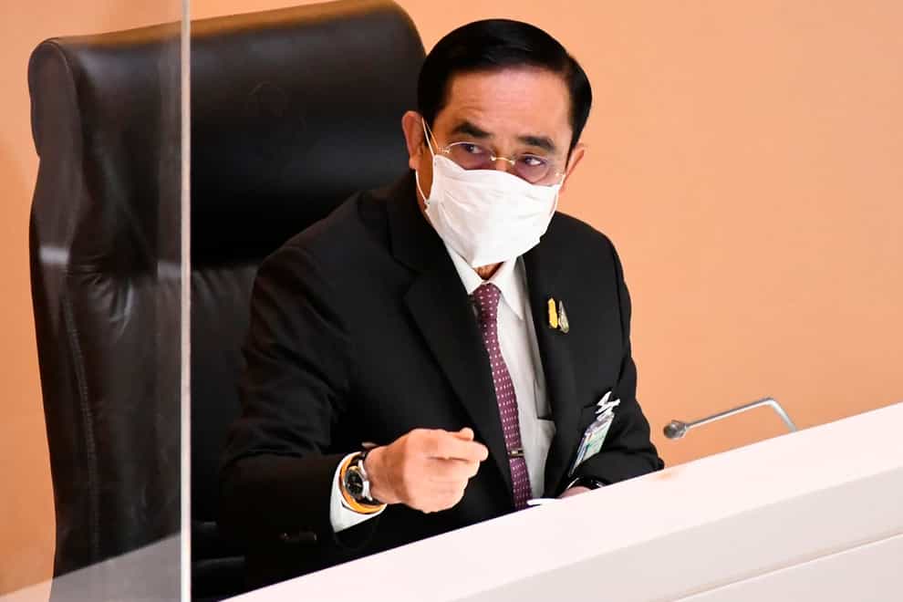 Thailand’s prime minister Prayuth Chan-ocha (Public Relations Dept/AP)