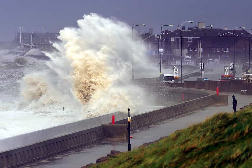 More than 10,000 suggestions were submitted to the Met Office for the list of names for the strongest weather systems to hit the UK, Ireland and the Netherlands over the coming year (John Giles/PA)