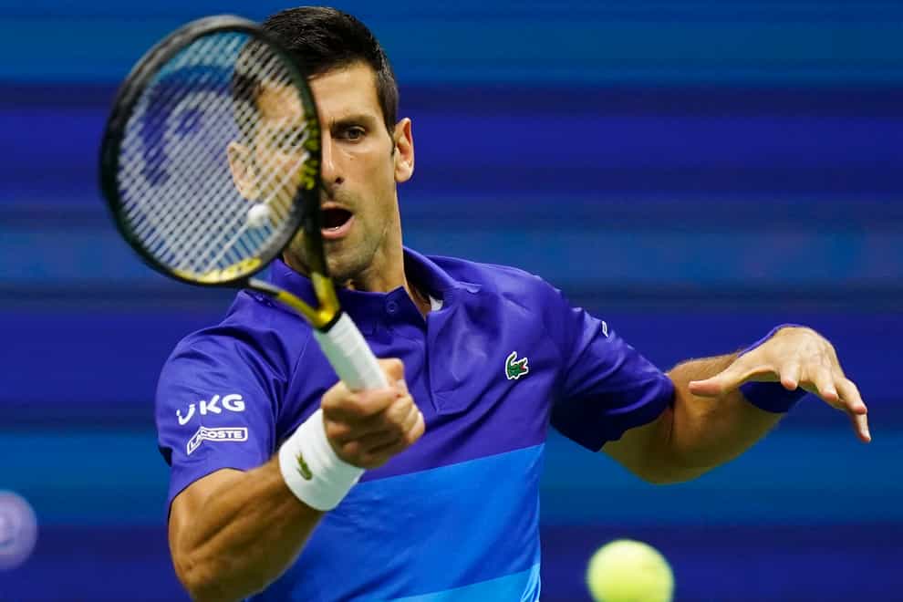 Novak Djokovic is into round two (Frank Franklin II/AP)