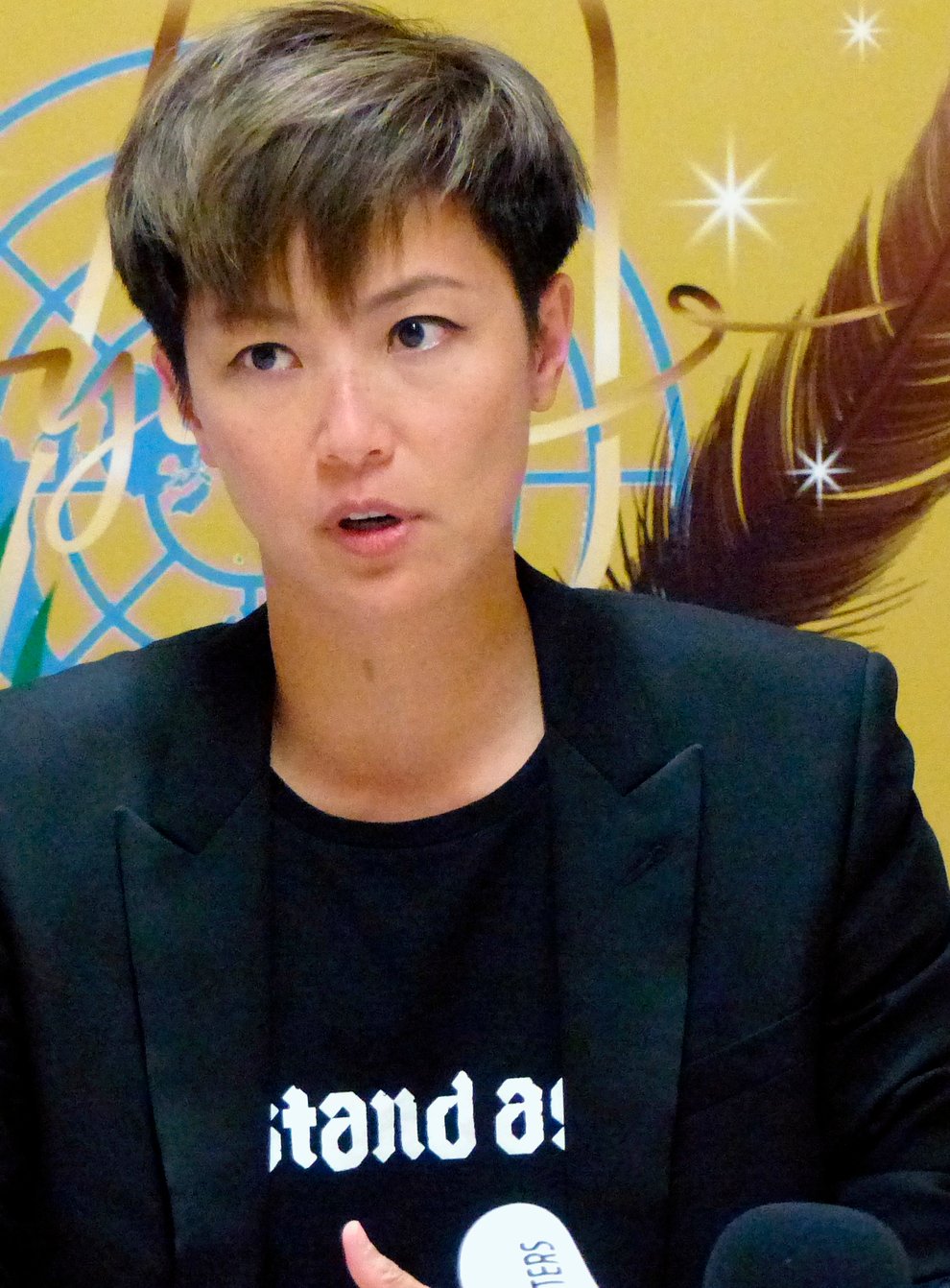 Hong Kong pop singer Denise Ho (Jamey Keaton/AP)