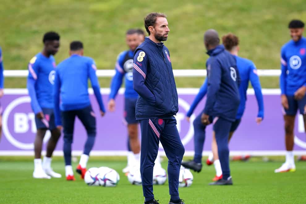 Gareth Southgate says his England squad is embarking on a new challenge (Mike Egerton/PA)