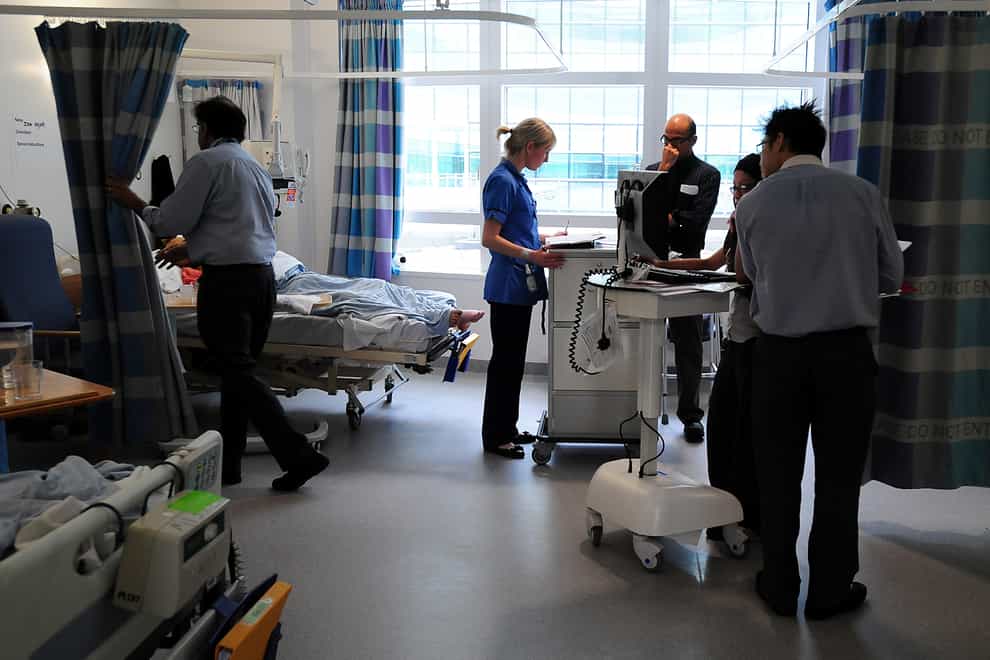 The NHS budget must increase by around £10 billion or ‘trusts will be forced to cut services’ (PA)