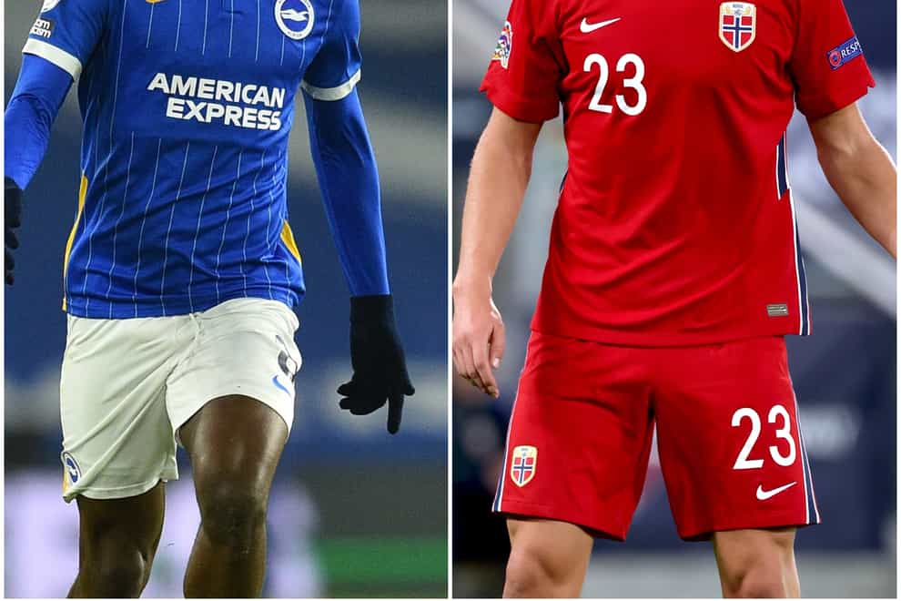 Yves Bissouma and Erling Braut Haaland feature in today’s transfer speculation (Glyn Kirk/Liam McBurney/PA)