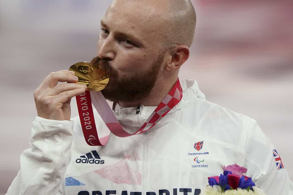 Javelin thrower Dan Pembroke claimed gold in Tokyo (imagecommsralympicsGB/PA)
