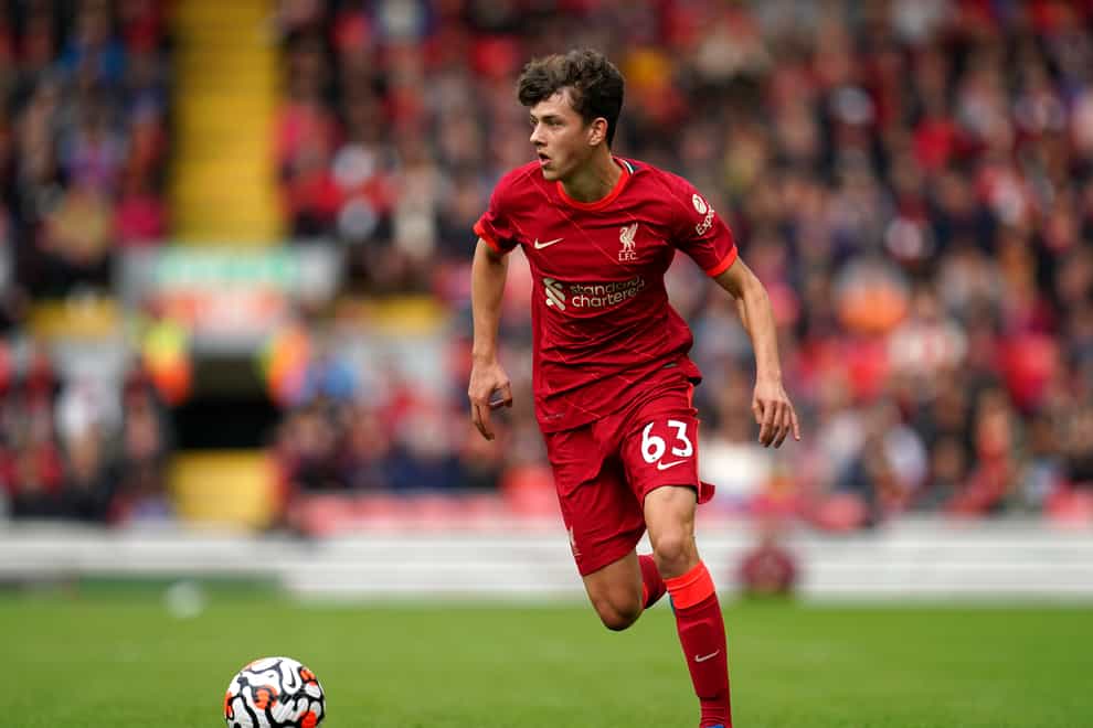 Wales Under-21 full-back Owen Beck in pre-season action for Liverpool against Athletic Bilbao (Nick Potts/PA)
