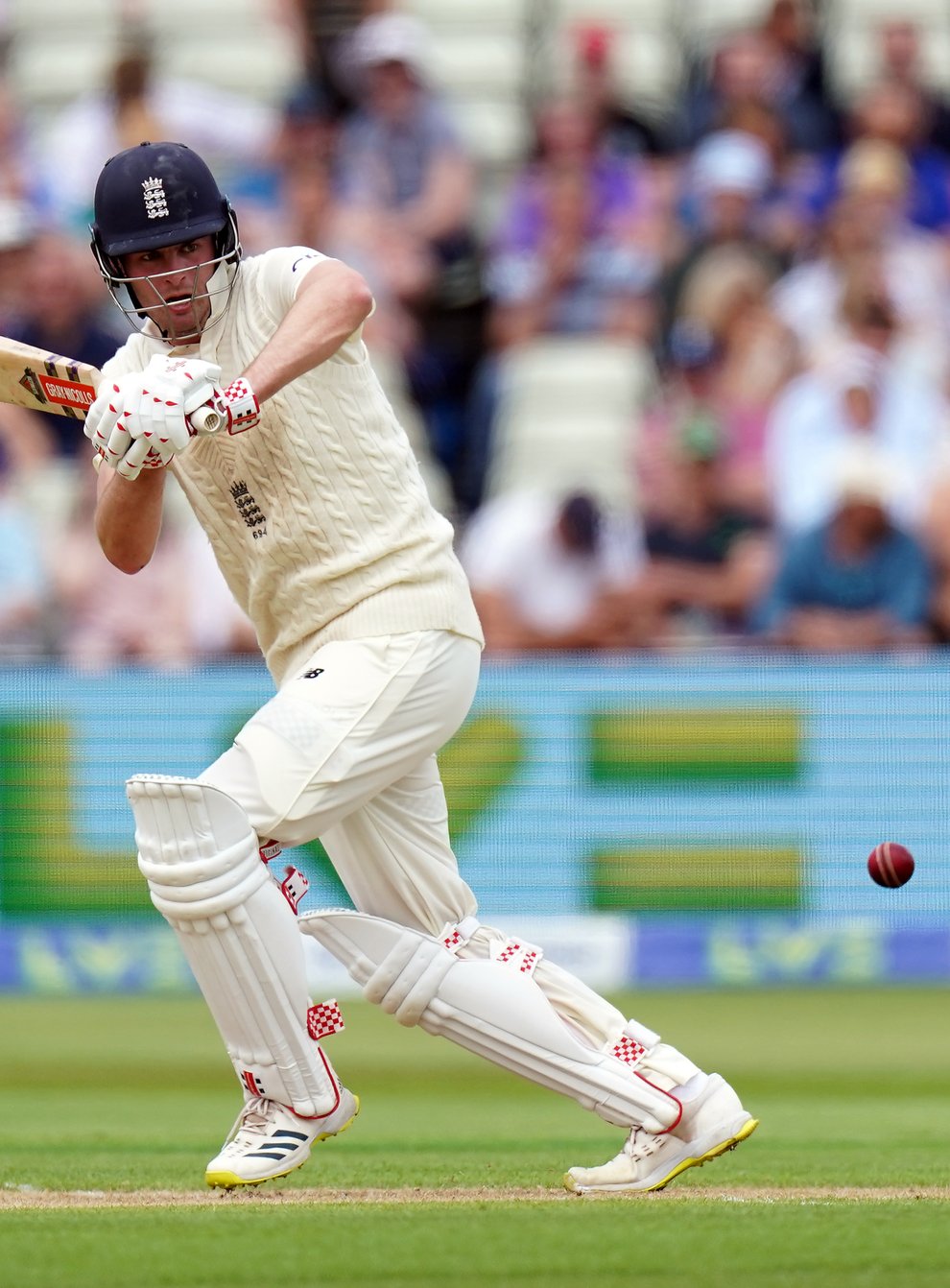 Dom Sibley dug in to make a half-century and help Warwickshire bat out a draw (Mike Egerton/PA)