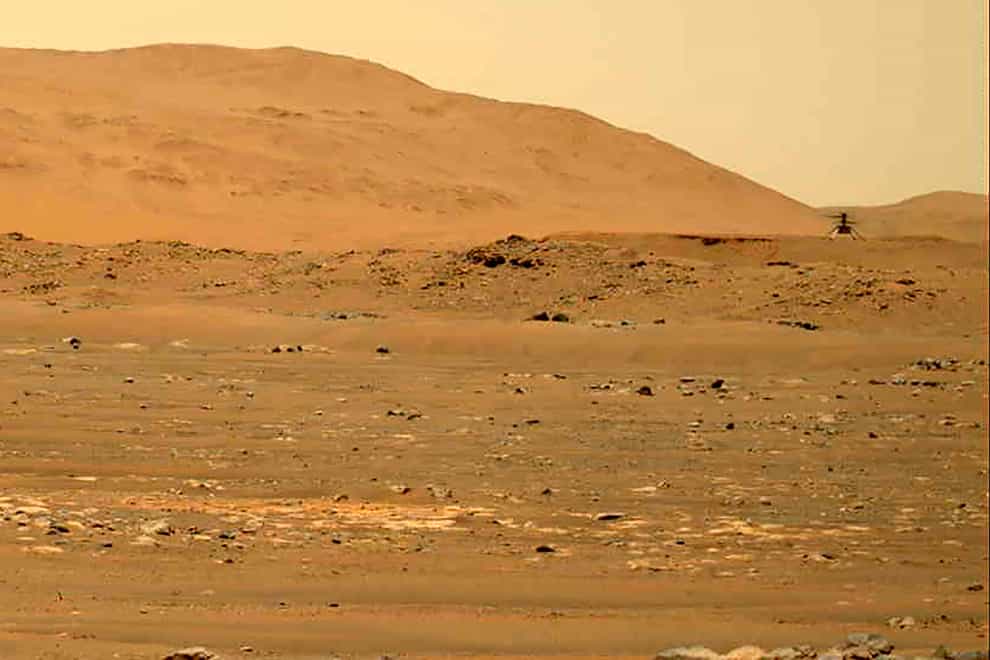 Mars Perseverance rover (NASA/JPL-Caltech/ASU/MSSS via AP)