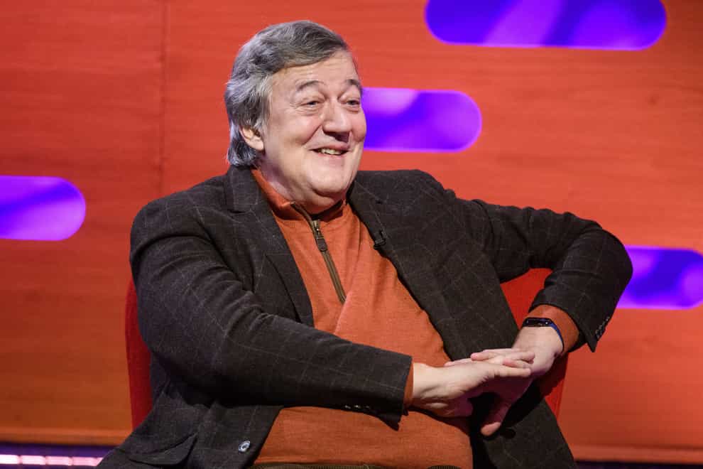 Stephen Fry is supporting the NHS Help Us, Help You campaign (Matt Crossick/PA)