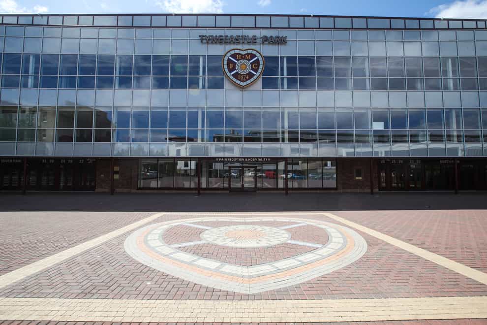 Hearts are now under fan ownership (Andrew Milligan/PA)