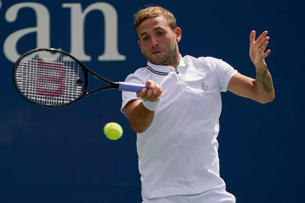 Dan Evans staged a superb comeback to reach the fourth round in New York (John Minchillo/AP)