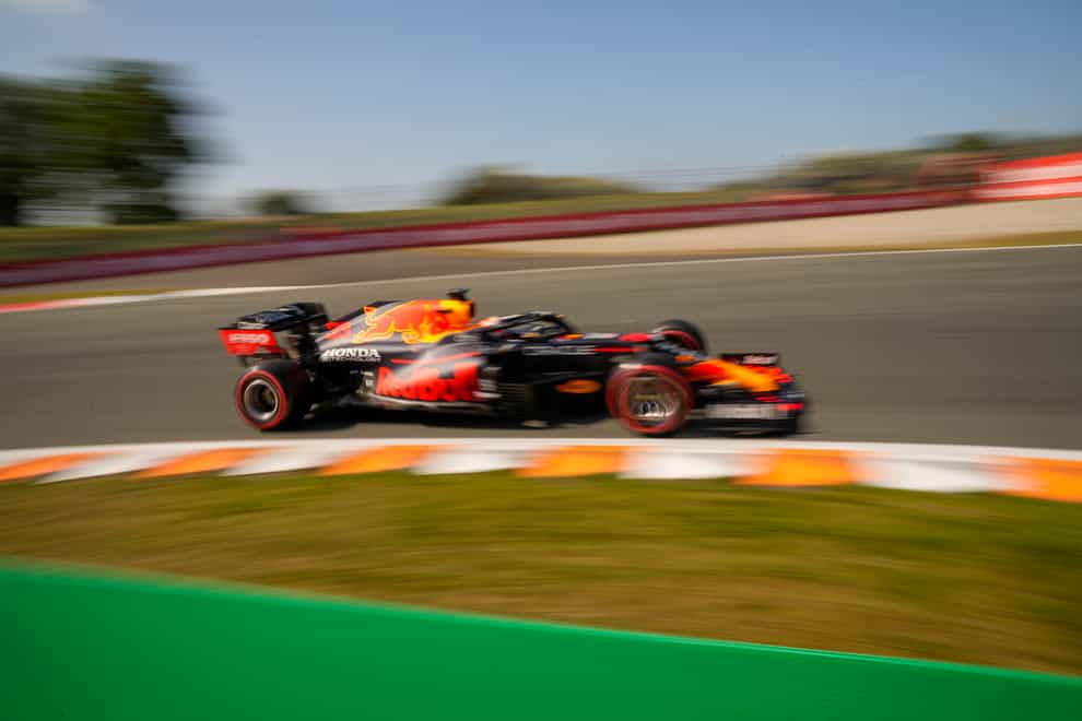 Verstappen delighted his home fans by taking pole (AP Photo/Francisco Seco)