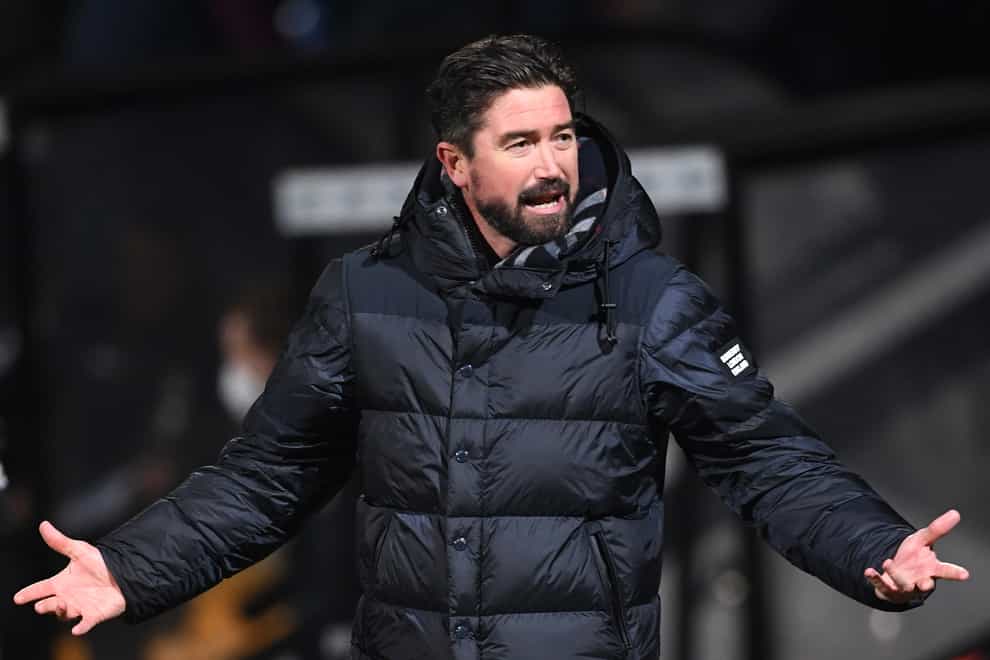 Barnet manager Harry Kewell was sent to the stands (Joe Giddens/PA)