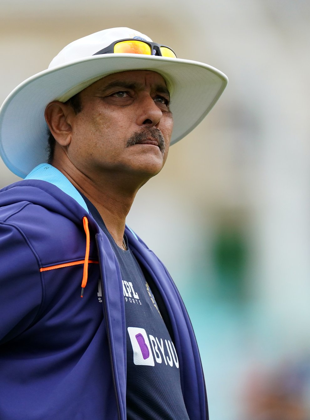India head coach Ravi Shastri is isolating after a positive test for Covid-19 (Adam Davy/PA)