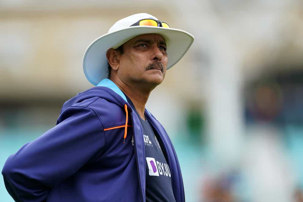 India head coach Ravi Shastri is isolating after a positive test for Covid-19 (Adam Davy/PA)