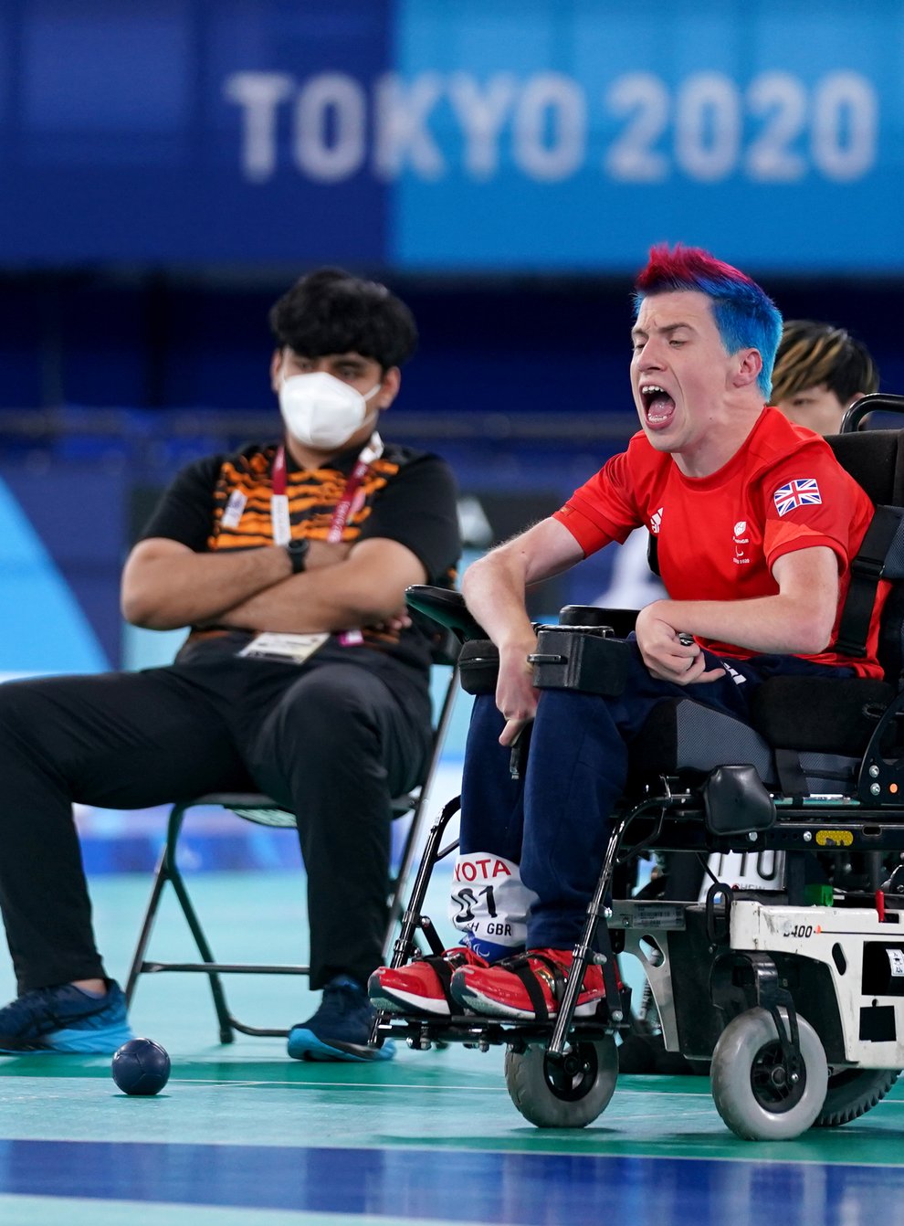 David Smith retained his Paralympic boccia title (Tim Goode/PA)