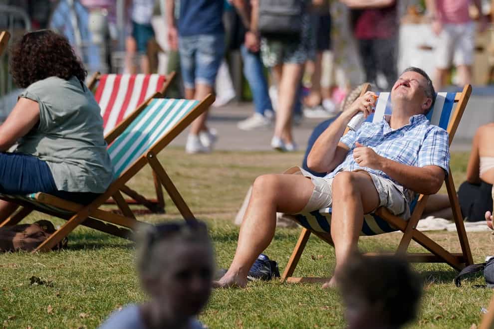 Despite the official meteorological end of summer, warm weather is expected to last for several days (Jacob King/PA)
