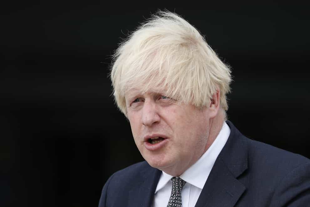 Prime Minister Boris Johnson. (Adrian Dennis/PA)