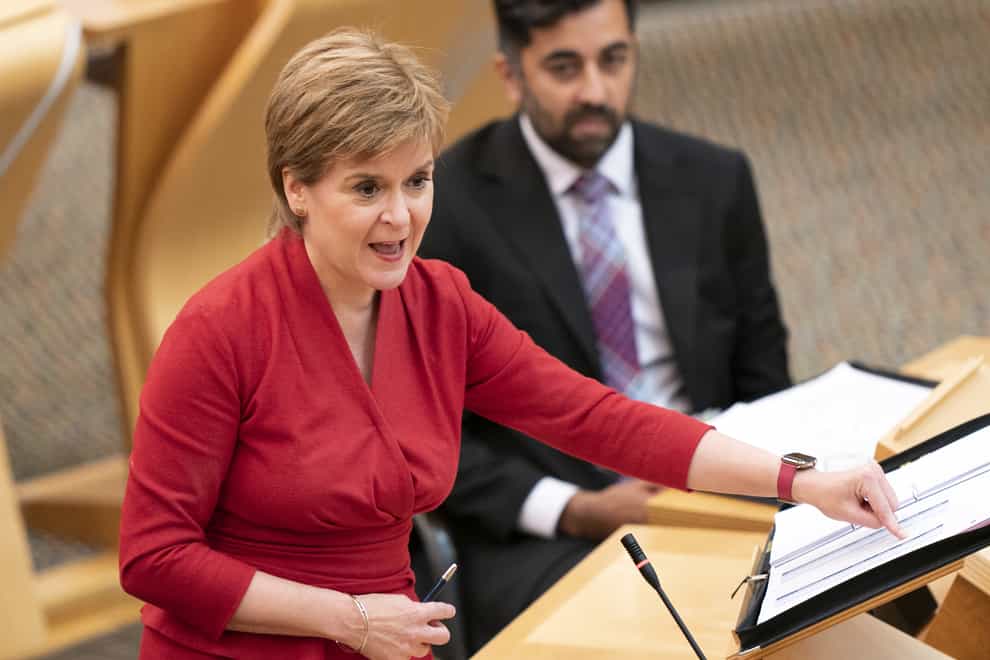 The Scottish Government is to restart work on a ‘detailed prospectus’ for independence ahead of a possible second referendum, Nicola Sturgeon has announced (Jane Barlow/PA)
