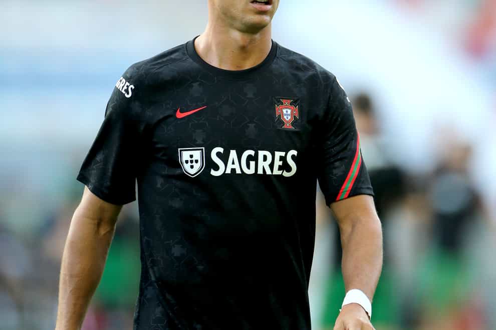 Cristiano Ronaldo was back at Carrington on Tuesday (Isabel Infantes/PA)