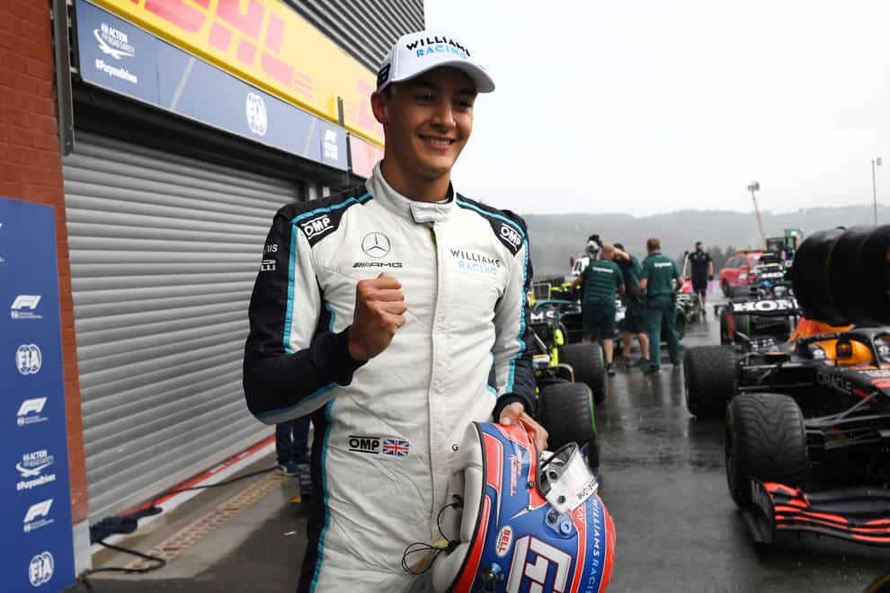 George Russell has signed a long-term contract with Mercedes (John Thys/AP)